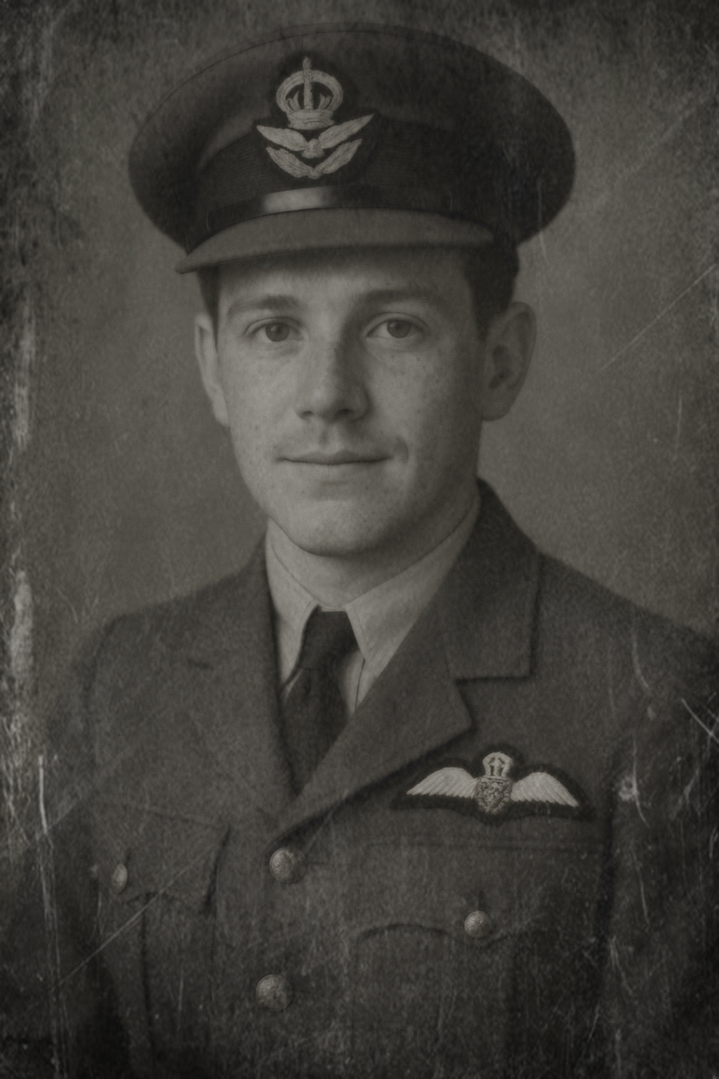William Greyson in his RAF uniform
